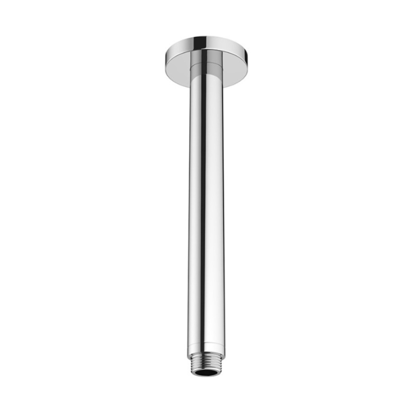 Product Cut out image of the Crosswater MPRO Chrome Ceiling Mounted Shower Arm